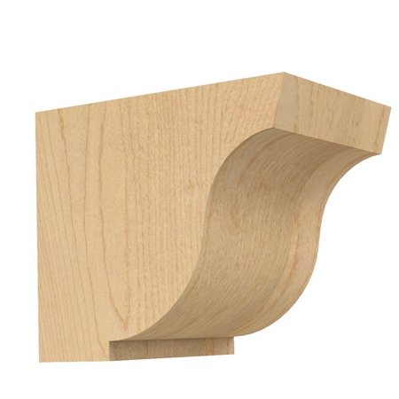 DESIGNS OF DISTINCTION Medium Simplicity Corbel - White Oak 01607001WK1